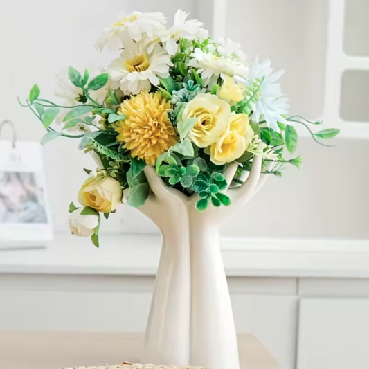 Open Arms Bouquet Vase