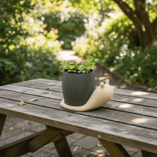 Mosstrail Snail Planter