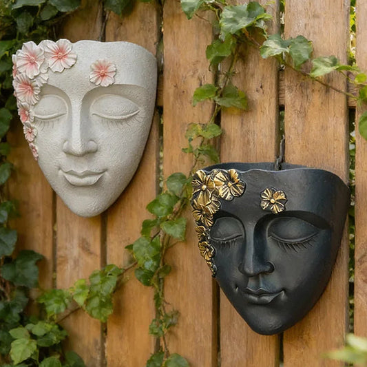 Blossom Face Wall Planter
