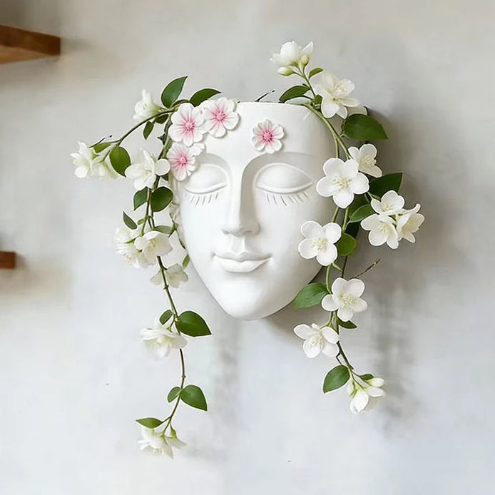 Blossom Face Wall Planter