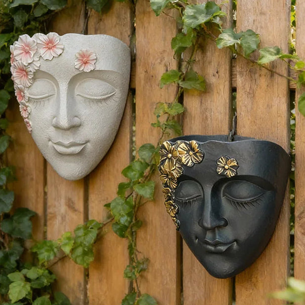 Blossom Face Wall Planter