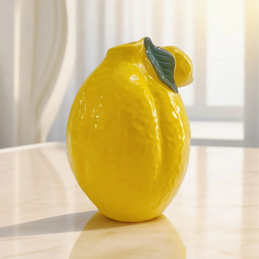 Sunny Citrus Vase