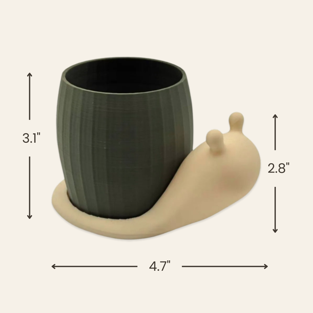 Mosstrail Snail Planter